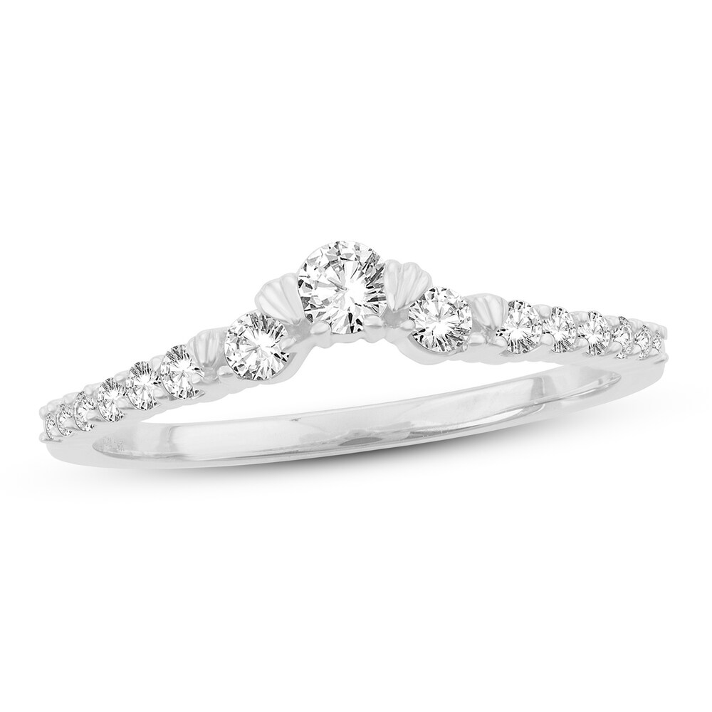 Diamond Enhancer Ring 1/3 ct tw Round 14K White Gold RMNAgvym