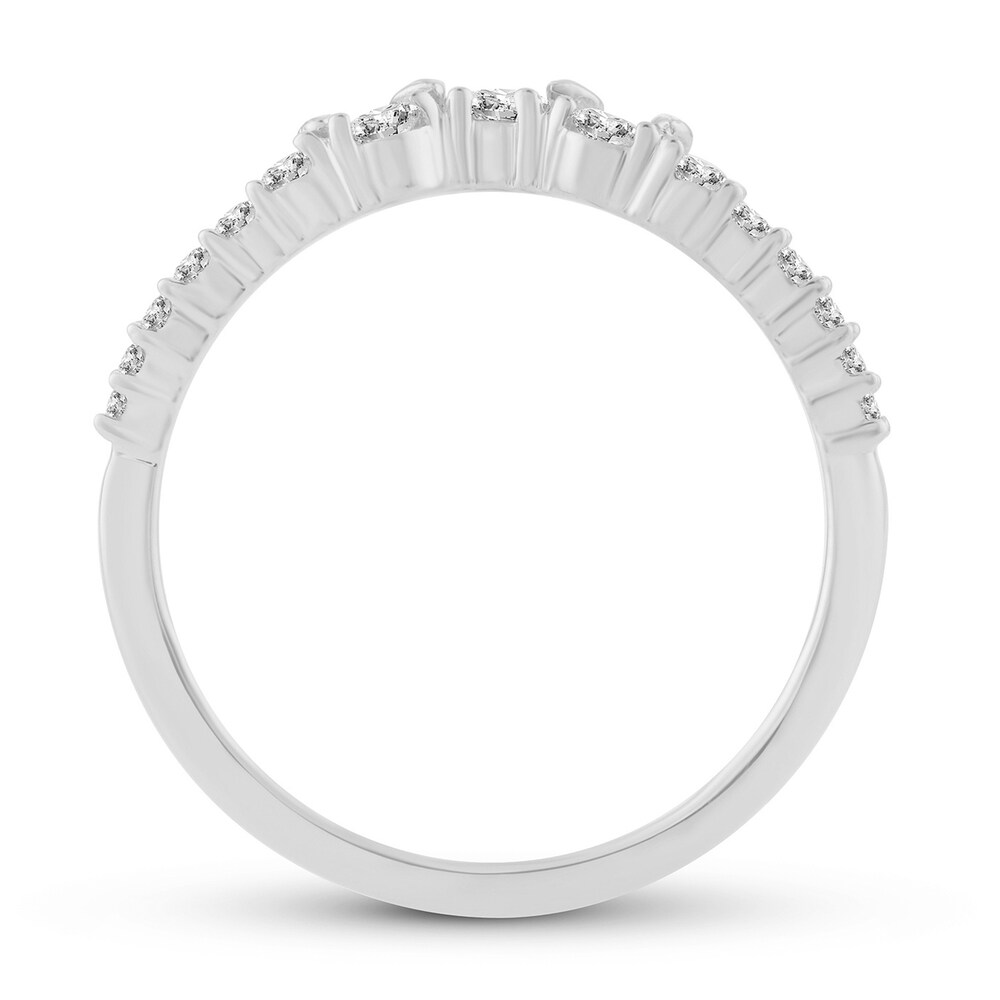 Diamond Enhancer Ring 1/3 ct tw Round 14K White Gold RMNAgvym Diamond Enhancer Ring 1/3 ct tw Round 14K White Gold RMNAgvym