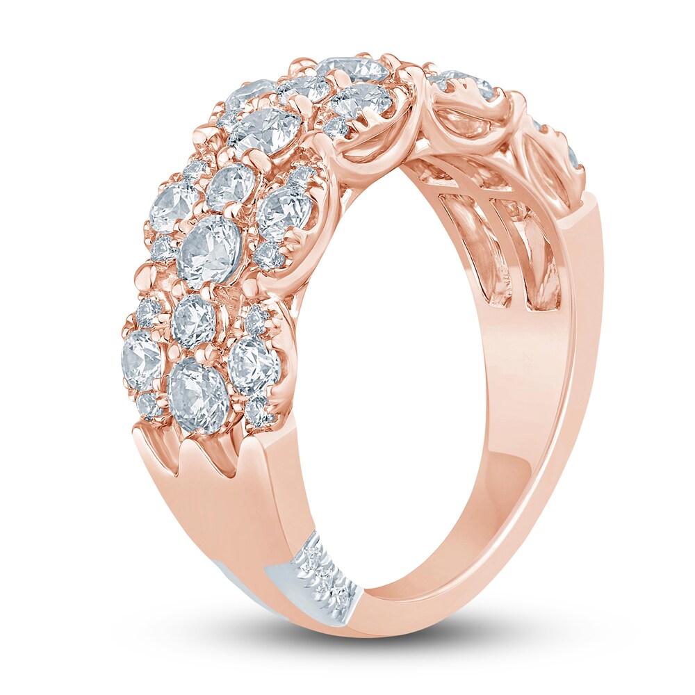 Pnina Tornai Lab-Created Diamond Anniversary Band 1-3/4 ct tw Round 14K Rose Gold RZnNpkpL Pnina Tornai Lab-Created Diamond Anniversary Band 1-3/4 ct tw Round 14K Rose Gold RZnNpkpL