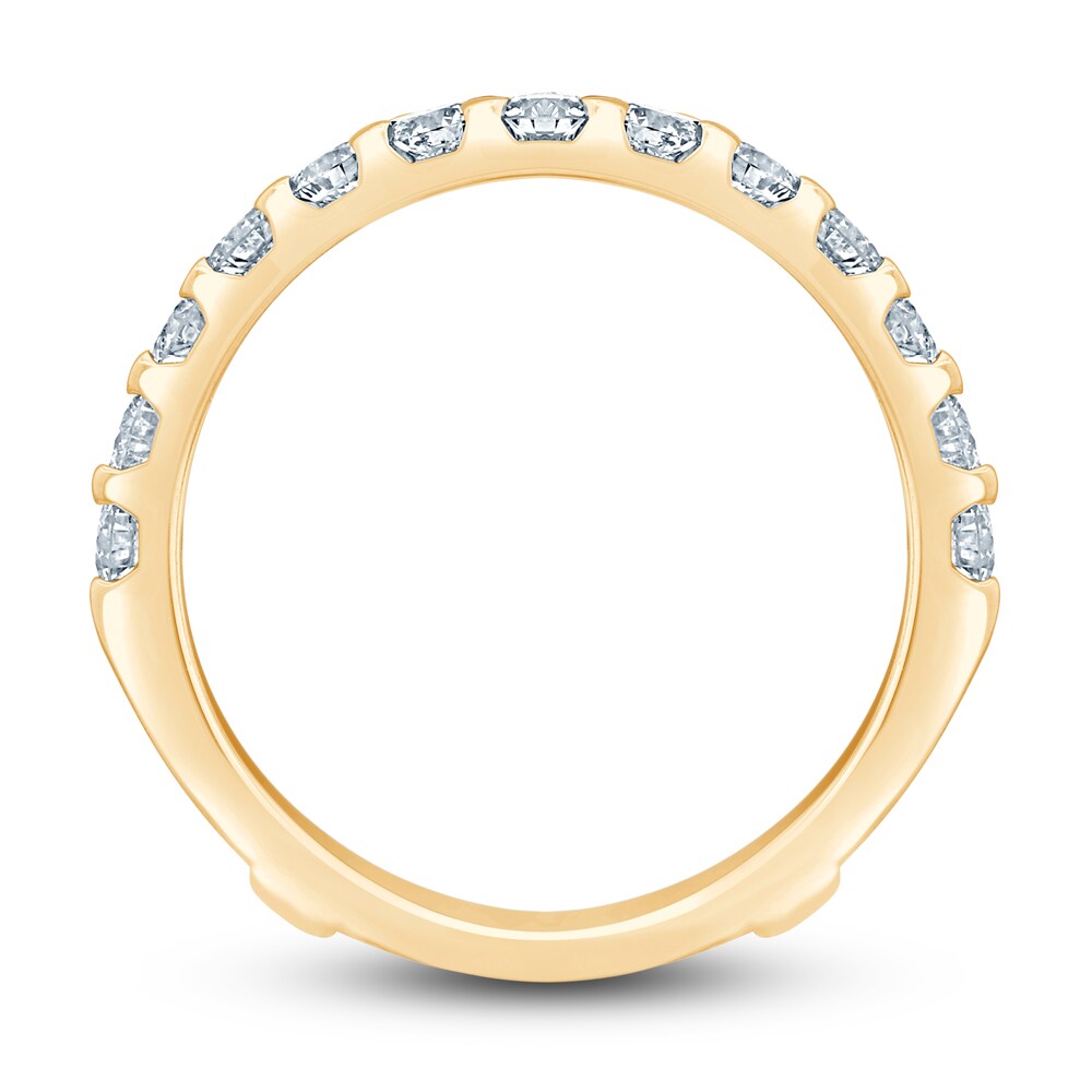 Diamond Enhancer Ring 1-1/2 ct tw Round 14K Yellow Gold RaBjjKNz Diamond Enhancer Ring 1-1/2 ct tw Round 14K Yellow Gold RaBjjKNz