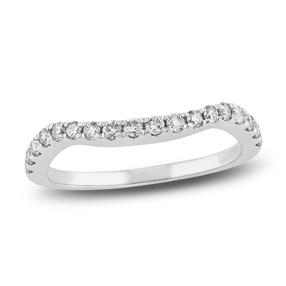 Diamond Contour Anniversary Band 3/8 ct tw Round 14K White Gold RxyREGy6 Diamond Contour Anniversary Band 3/8 ct tw Round 14K White Gold RxyREGy6