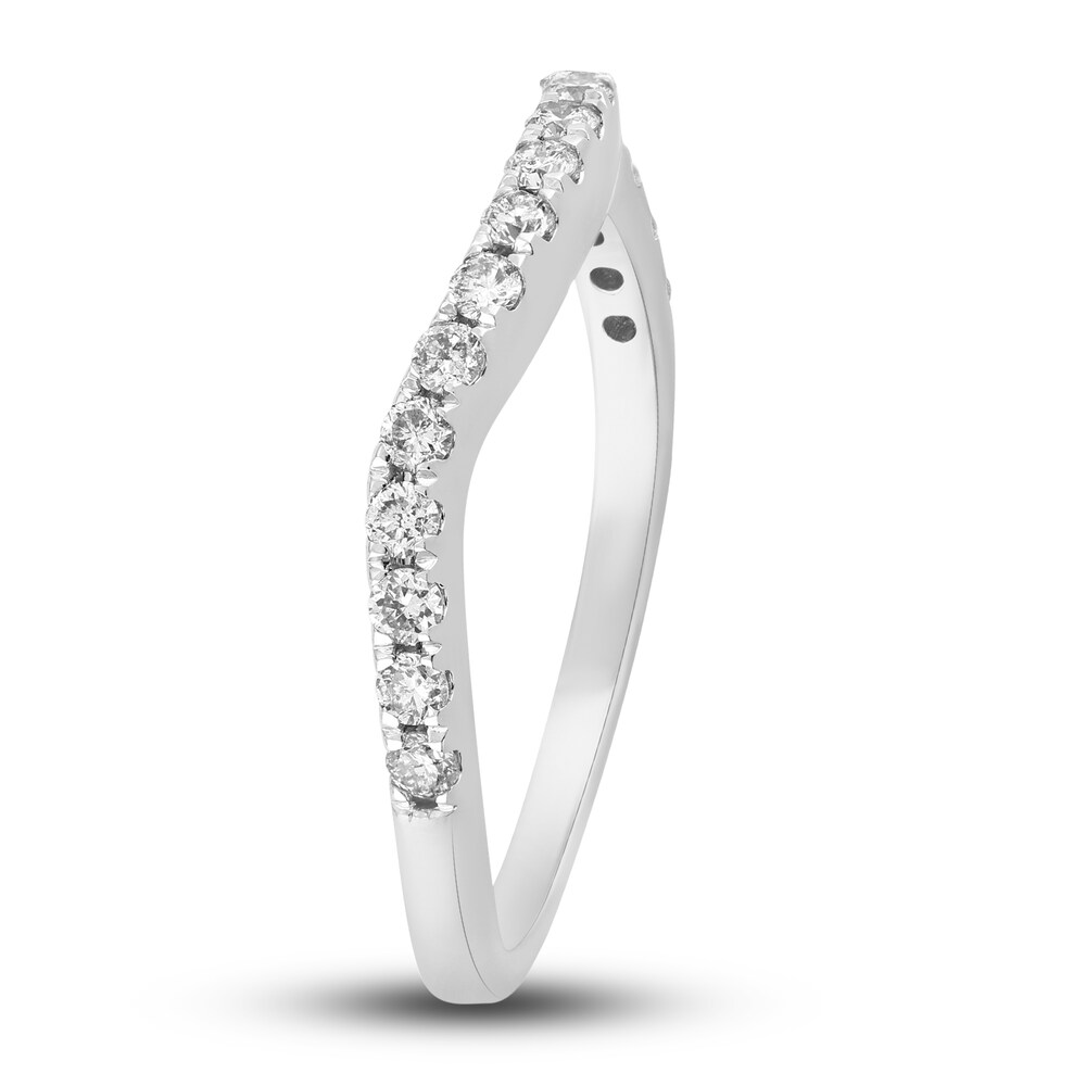 Diamond Contour Anniversary Band 3/8 ct tw Round 14K White Gold RxyREGy6 Diamond Contour Anniversary Band 3/8 ct tw Round 14K White Gold RxyREGy6