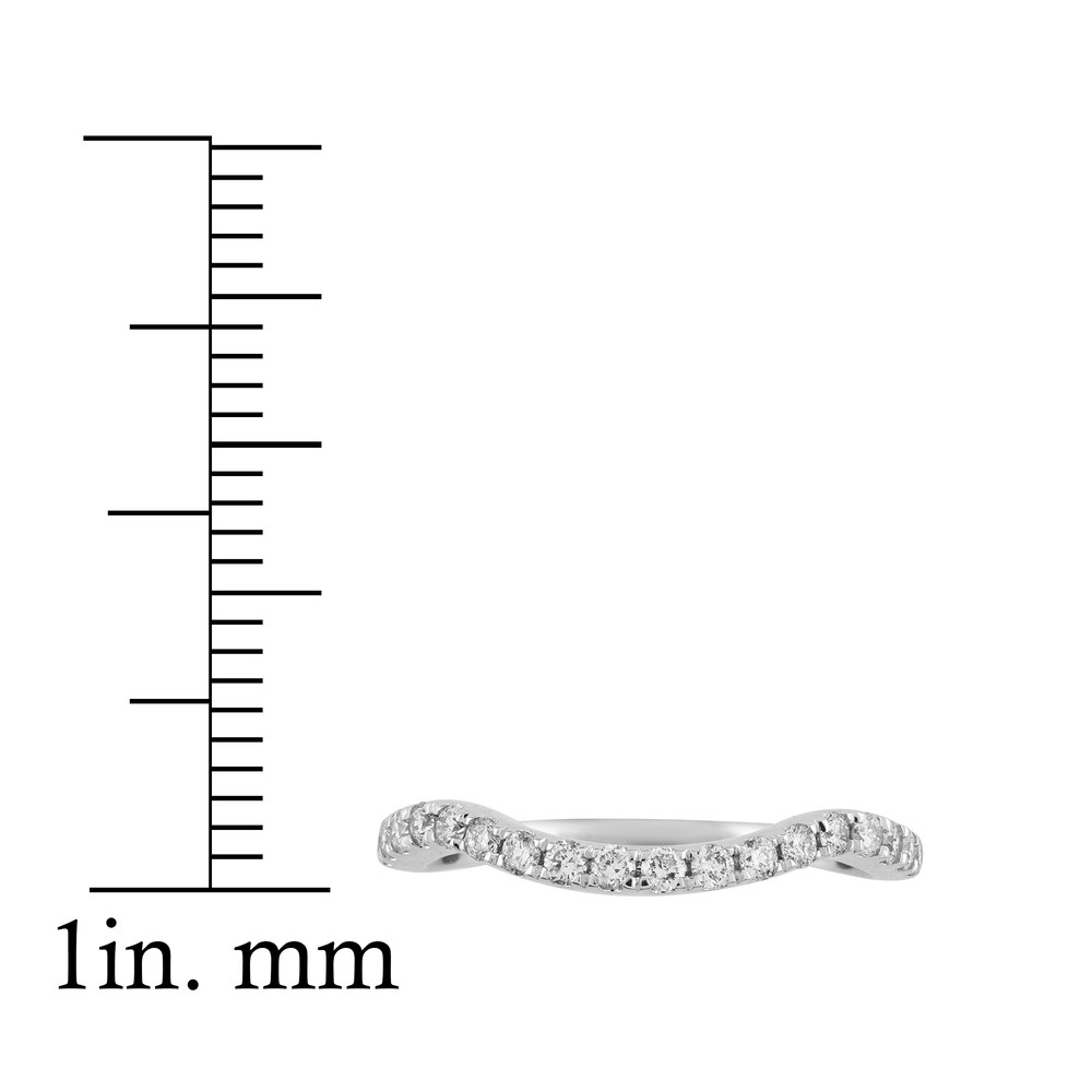 Diamond Contour Anniversary Band 3/8 ct tw Round 14K White Gold RxyREGy6 Diamond Contour Anniversary Band 3/8 ct tw Round 14K White Gold RxyREGy6