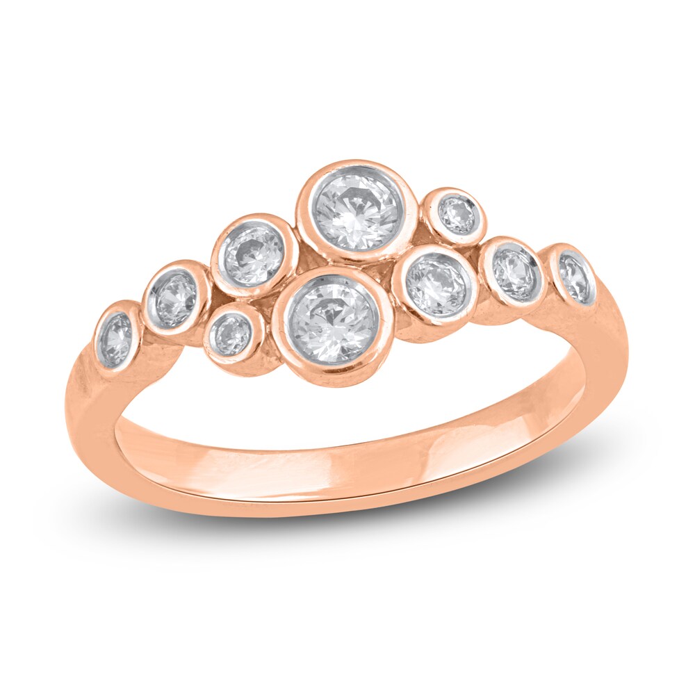 Diamond Anniversary Band 1/2 ct tw Round 14K Rose Gold SAMq92ul Diamond Anniversary Band 1/2 ct tw Round 14K Rose Gold SAMq92ul