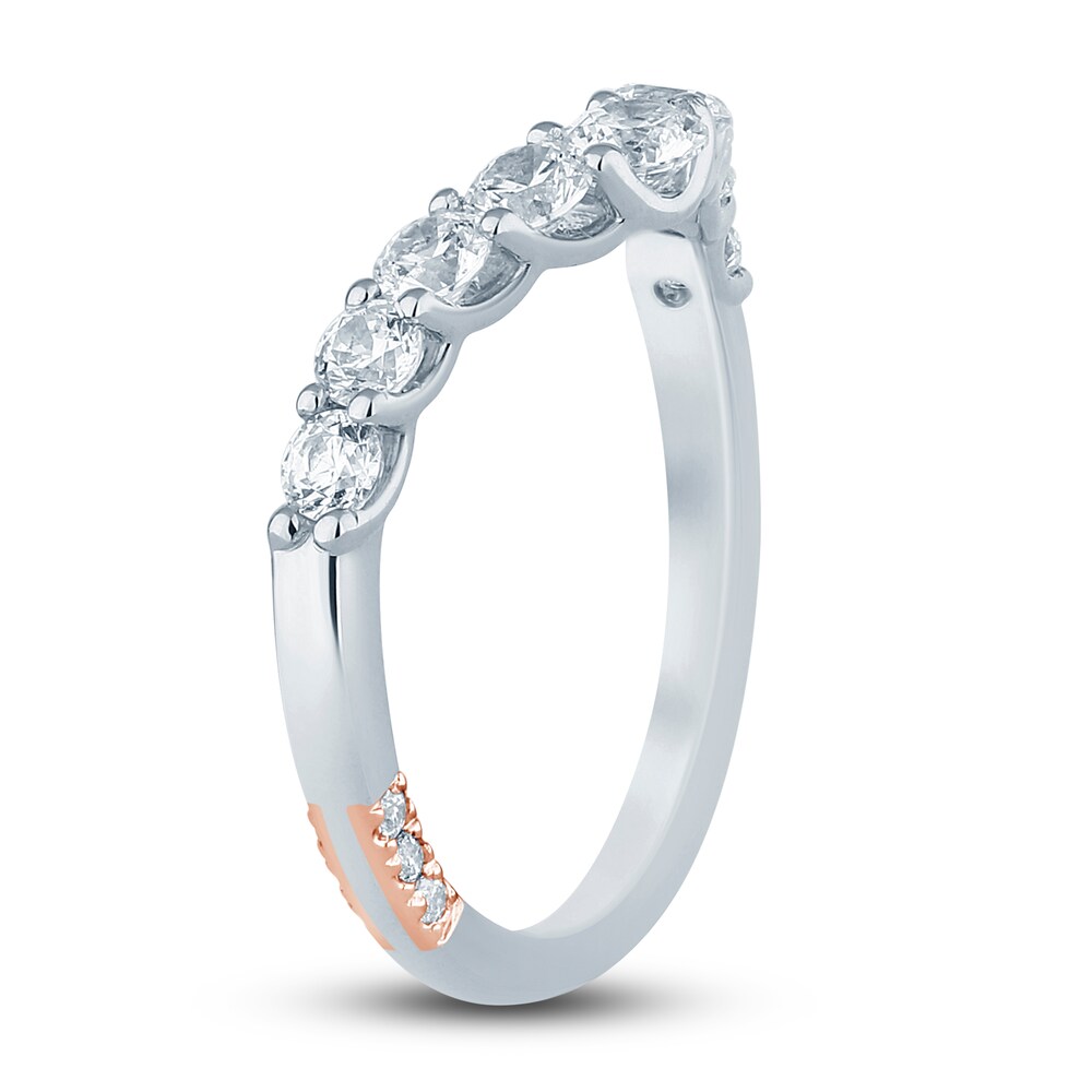 Pnina Tornai Lab-Created Diamond Contour Anniversary Band 1 ct tw Round 14K White Gold SGVuzKa1 Pnina Tornai Lab-Created Diamond Contour Anniversary Band 1 ct tw Round 14K White Gold SGVuzKa1