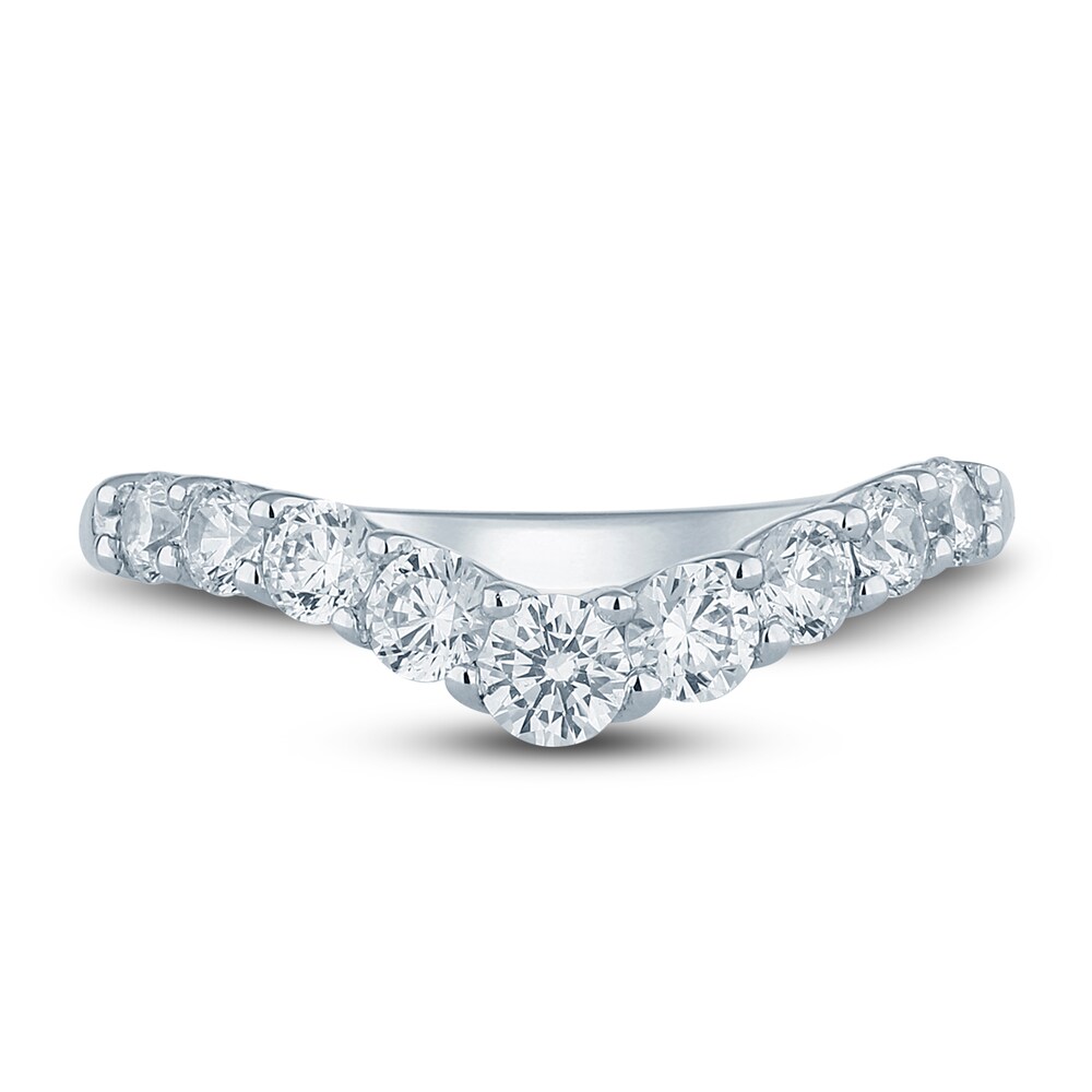 Pnina Tornai Lab-Created Diamond Contour Anniversary Band 1 ct tw Round 14K White Gold SGVuzKa1 Pnina Tornai Lab-Created Diamond Contour Anniversary Band 1 ct tw Round 14K White Gold SGVuzKa1