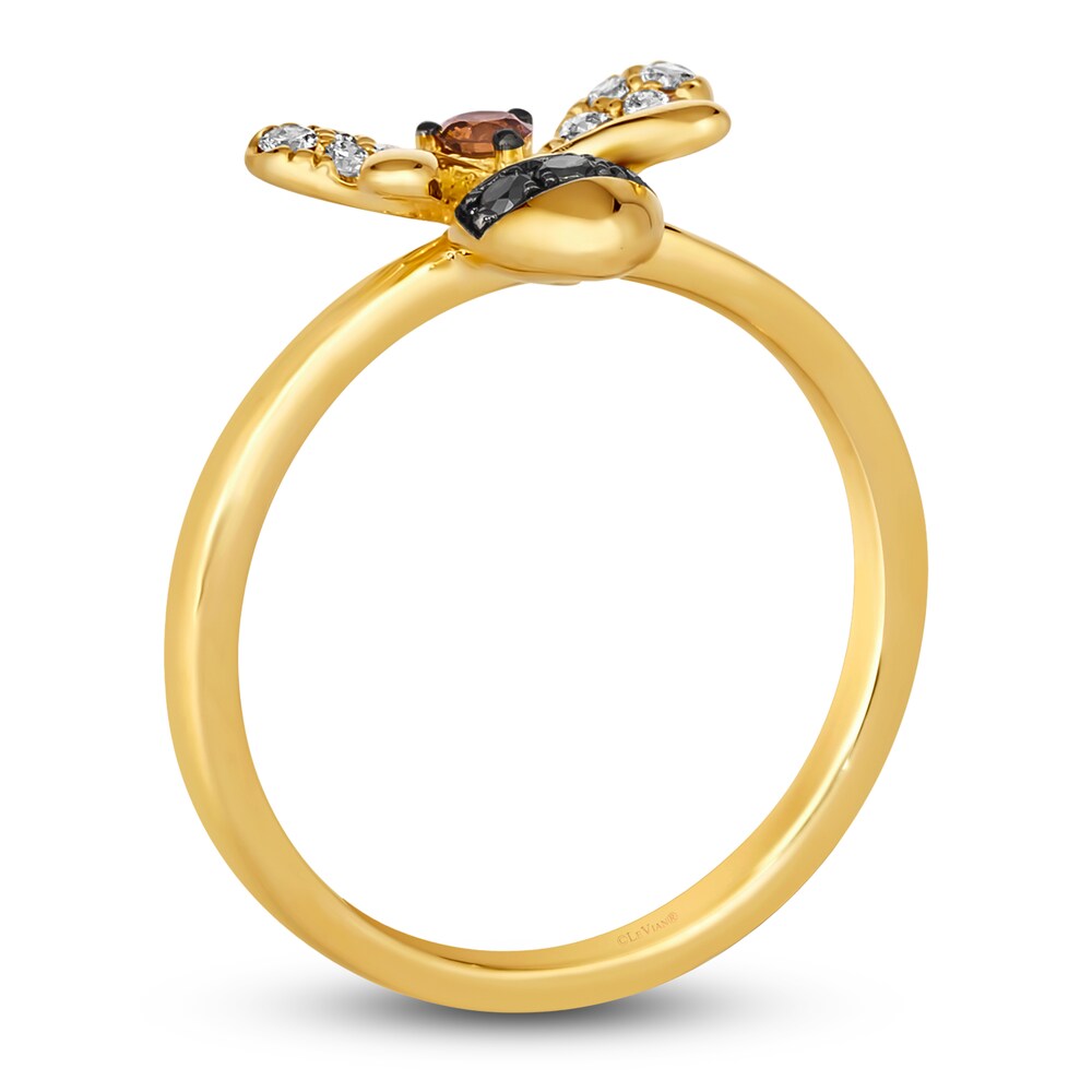Le Vian Diamond Bee Ring 1/5 ct tw Round 14K Honey Gold SNqYtO2n Le Vian Diamond Bee Ring 1/5 ct tw Round 14K Honey Gold SNqYtO2n