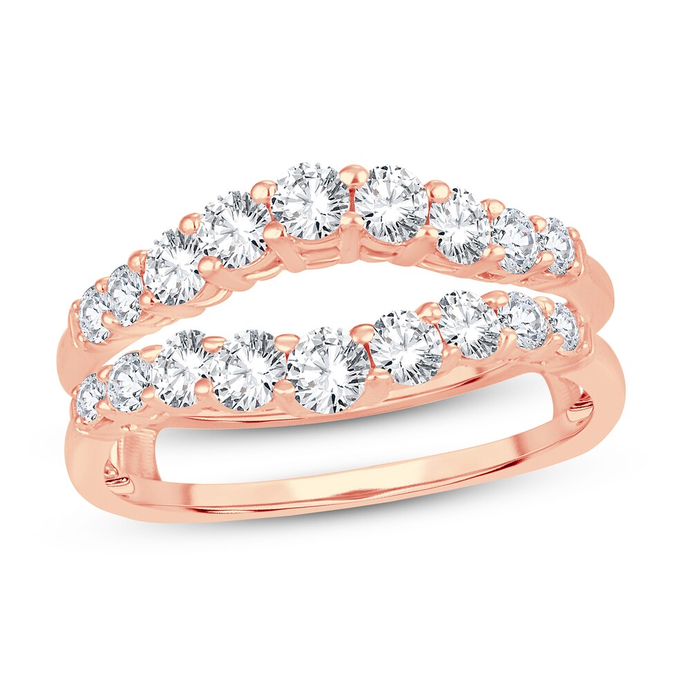 Diamond Enhancer Ring 1 ct tw Round 14K Rose Gold SRm8umCa Diamond Enhancer Ring 1 ct tw Round 14K Rose Gold SRm8umCa