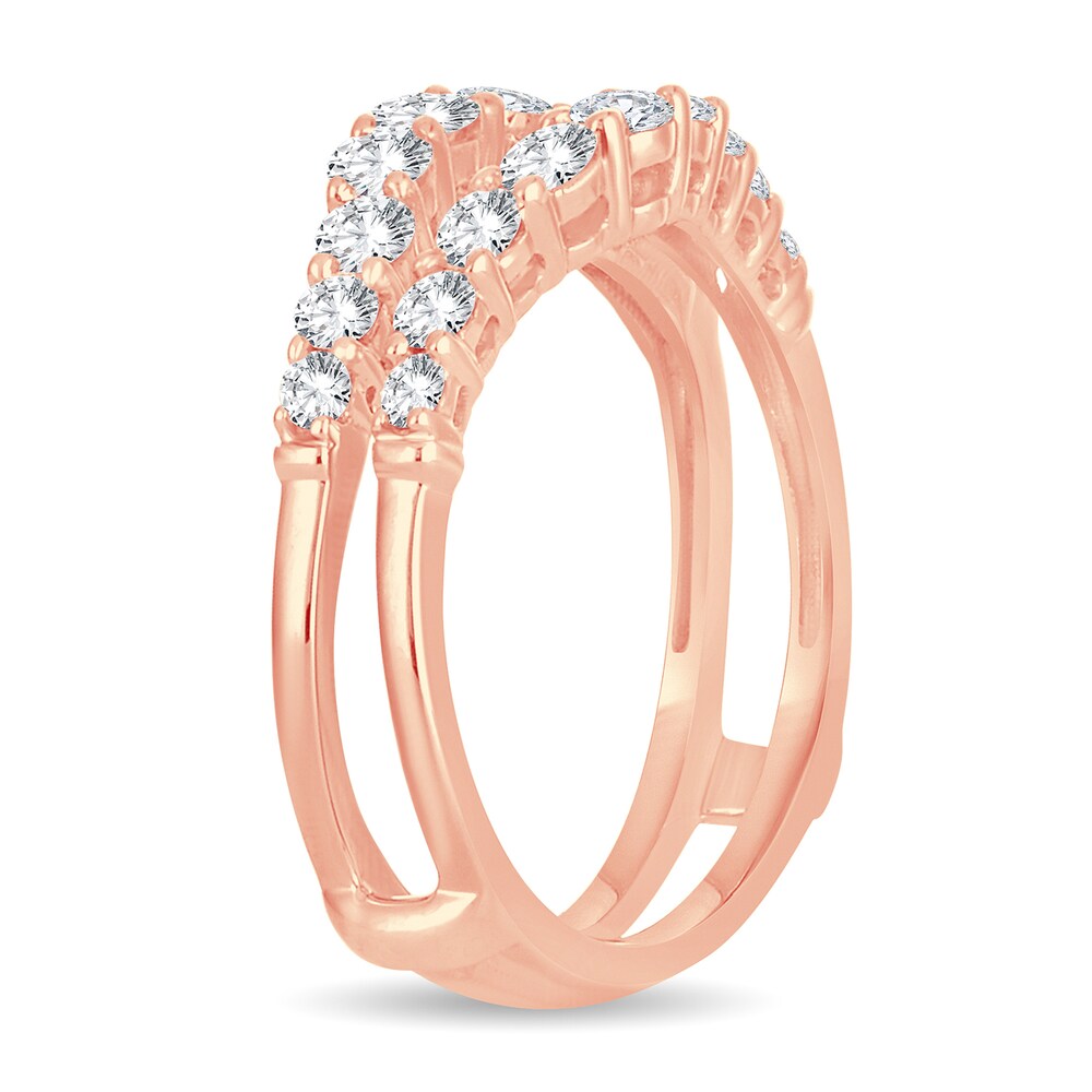 Diamond Enhancer Ring 1 ct tw Round 14K Rose Gold SRm8umCa Diamond Enhancer Ring 1 ct tw Round 14K Rose Gold SRm8umCa