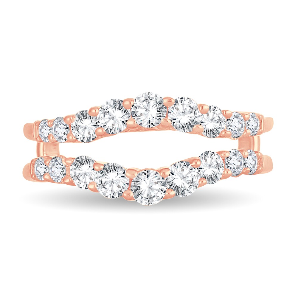 Diamond Enhancer Ring 1 ct tw Round 14K Rose Gold SRm8umCa Diamond Enhancer Ring 1 ct tw Round 14K Rose Gold SRm8umCa