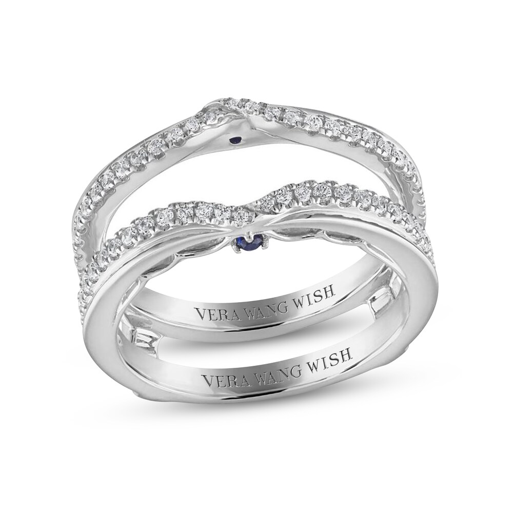 Vera Wang WISH Diamond Enhancer Ring 1/3 ct tw Round 14K White Gold SV2Y9Sdb