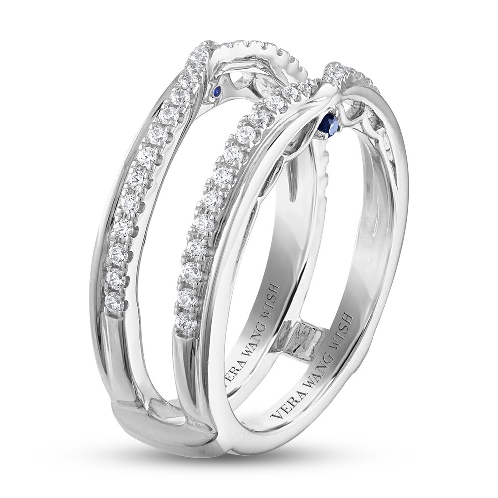 Vera Wang WISH Diamond Enhancer Ring 1/3 ct tw Round 14K White Gold SV2Y9Sdb Vera Wang WISH Diamond Enhancer Ring 1/3 ct tw Round 14K White Gold SV2Y9Sdb