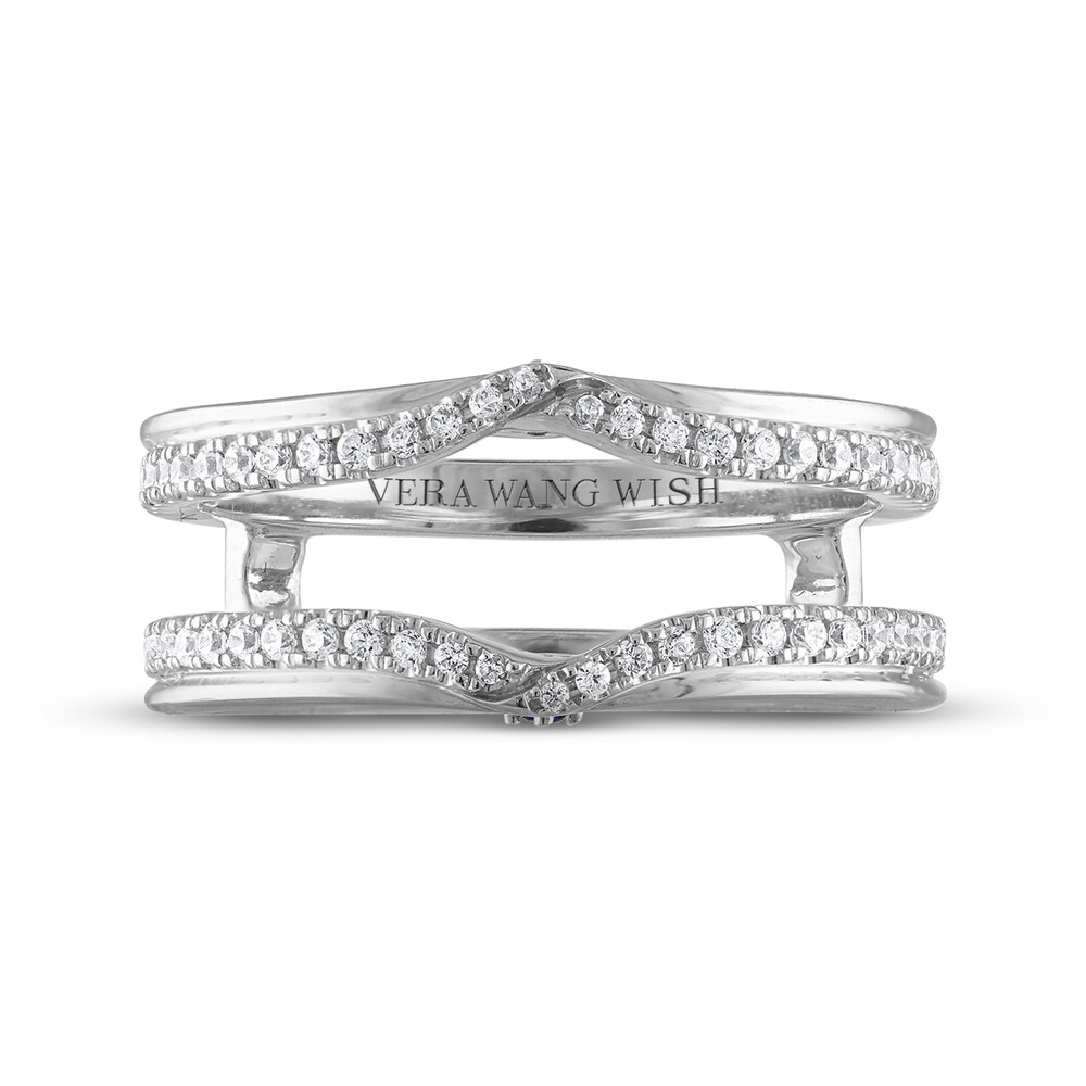 Vera Wang WISH Diamond Enhancer Ring 1/3 ct tw Round 14K White Gold SV2Y9Sdb Vera Wang WISH Diamond Enhancer Ring 1/3 ct tw Round 14K White Gold SV2Y9Sdb