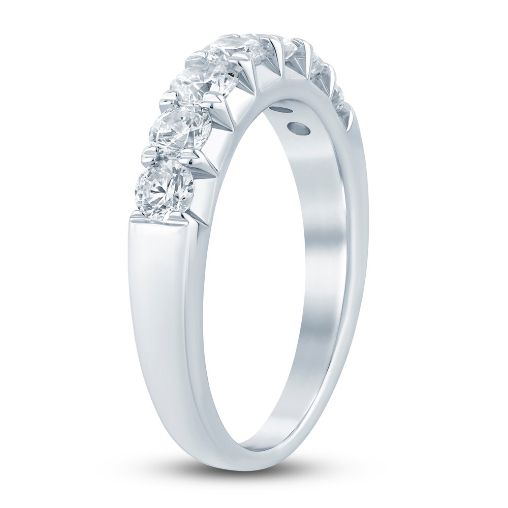 Diamond Anniversary Band 1 ct tw Round 14K White Gold Sd8eNTIo Diamond Anniversary Band 1 ct tw Round 14K White Gold Sd8eNTIo