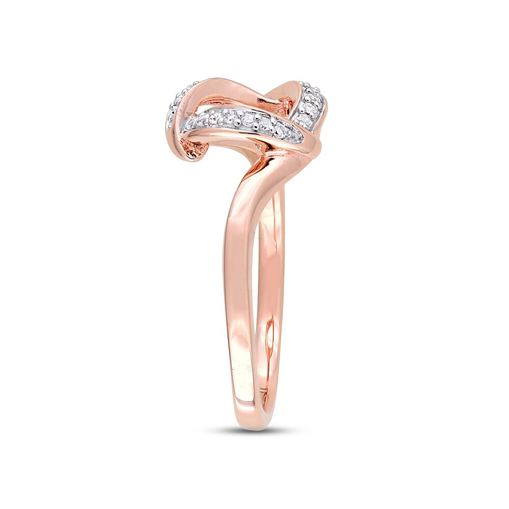 Diamond Ring 1/10 ct tw Round 10K Rose Gold SjaaBx4b Diamond Ring 1/10 ct tw Round 10K Rose Gold SjaaBx4b