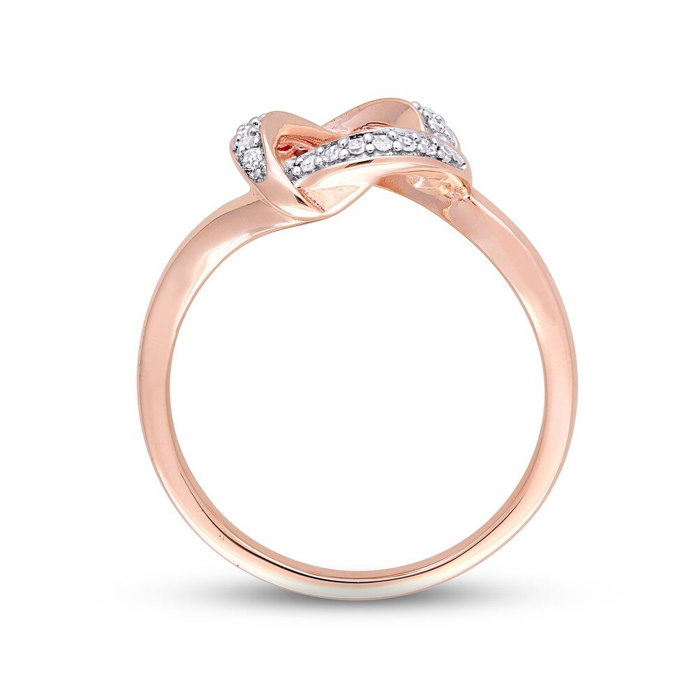 Diamond Ring 1/10 ct tw Round 10K Rose Gold SjaaBx4b Diamond Ring 1/10 ct tw Round 10K Rose Gold SjaaBx4b