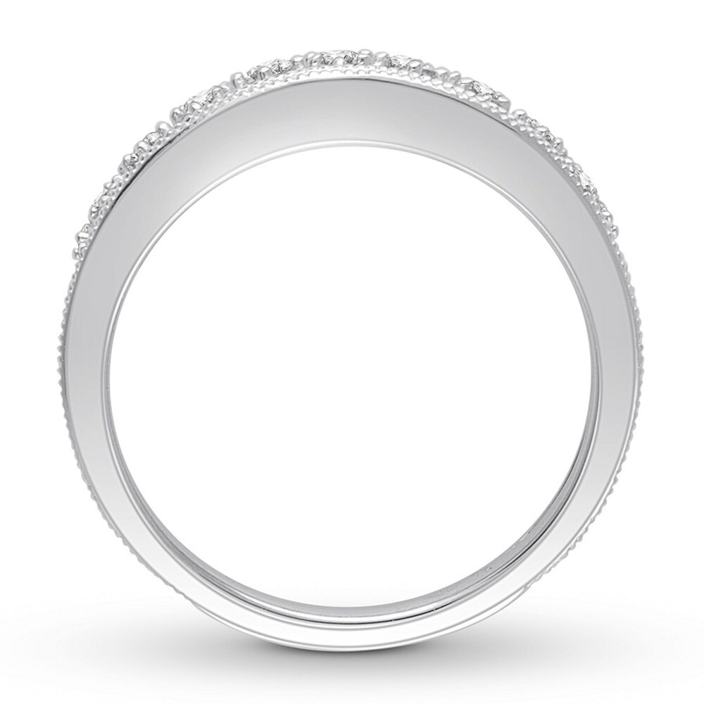 Diamond Tiara Ring 1/5 ct tw Round 14K White Gold SnWWTOwx Diamond Tiara Ring 1/5 ct tw Round 14K White Gold SnWWTOwx