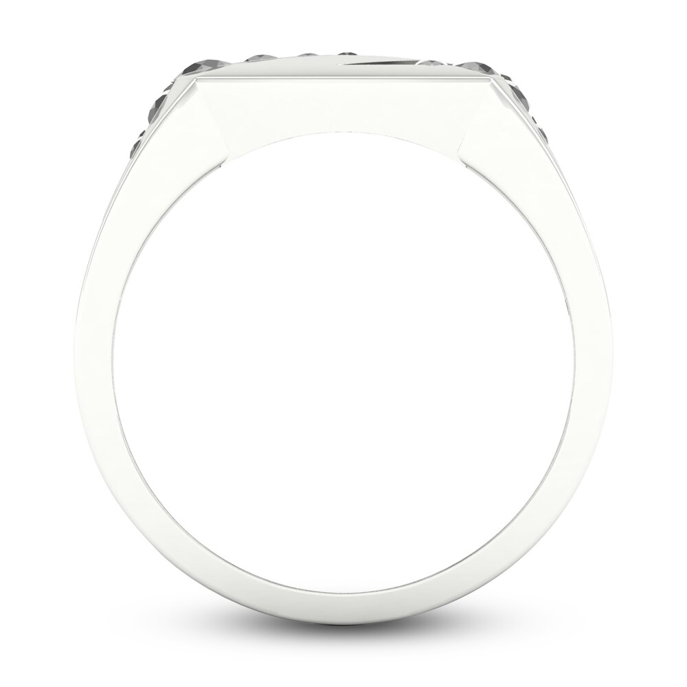 Men\'s Diamond Ring 1/3 ct tw Round 10K White Gold SwsAELQ0 Men\'s Diamond Ring 1/3 ct tw Round 10K White Gold SwsAELQ0