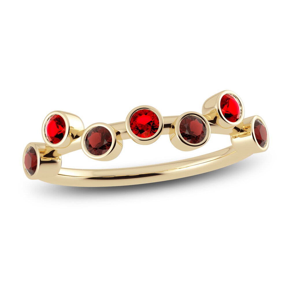 Juliette Maison Natural Ruby & Natural Garnet Ring 10K Yellow Gold Sz82OJwi Juliette Maison Natural Ruby & Natural Garnet Ring 10K Yellow Gold Sz82OJwi