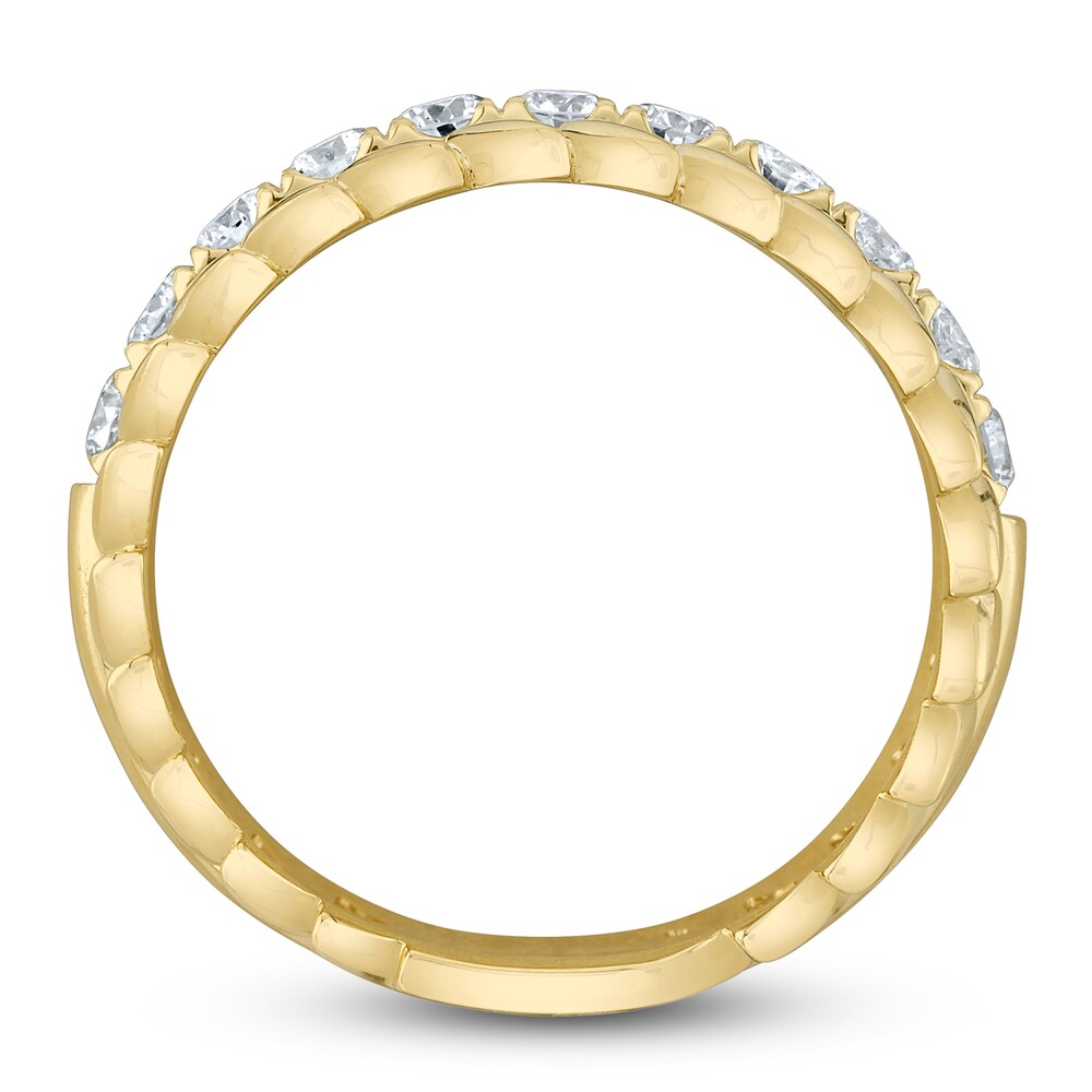 Shy Creation Diamond Leaf Ring 5/8 ct tw Round 14K Yellow Gold SC55022938V2 TMkGM5NW Shy Creation Diamond Leaf Ring 5/8 ct tw Round 14K Yellow Gold SC55022938V2 TMkGM5NW