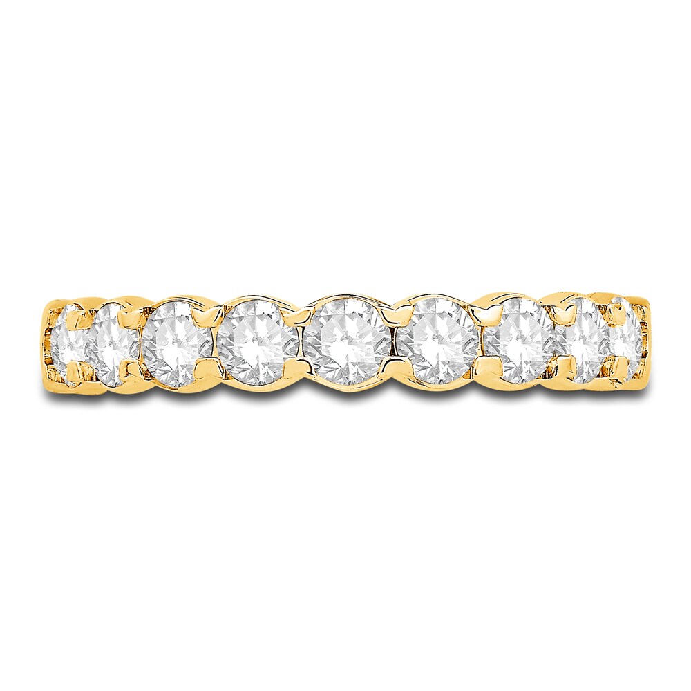 Diamond Anniversary Band 1 ct tw Round 14K Yellow Gold TN3osXEJ Diamond Anniversary Band 1 ct tw Round 14K Yellow Gold TN3osXEJ