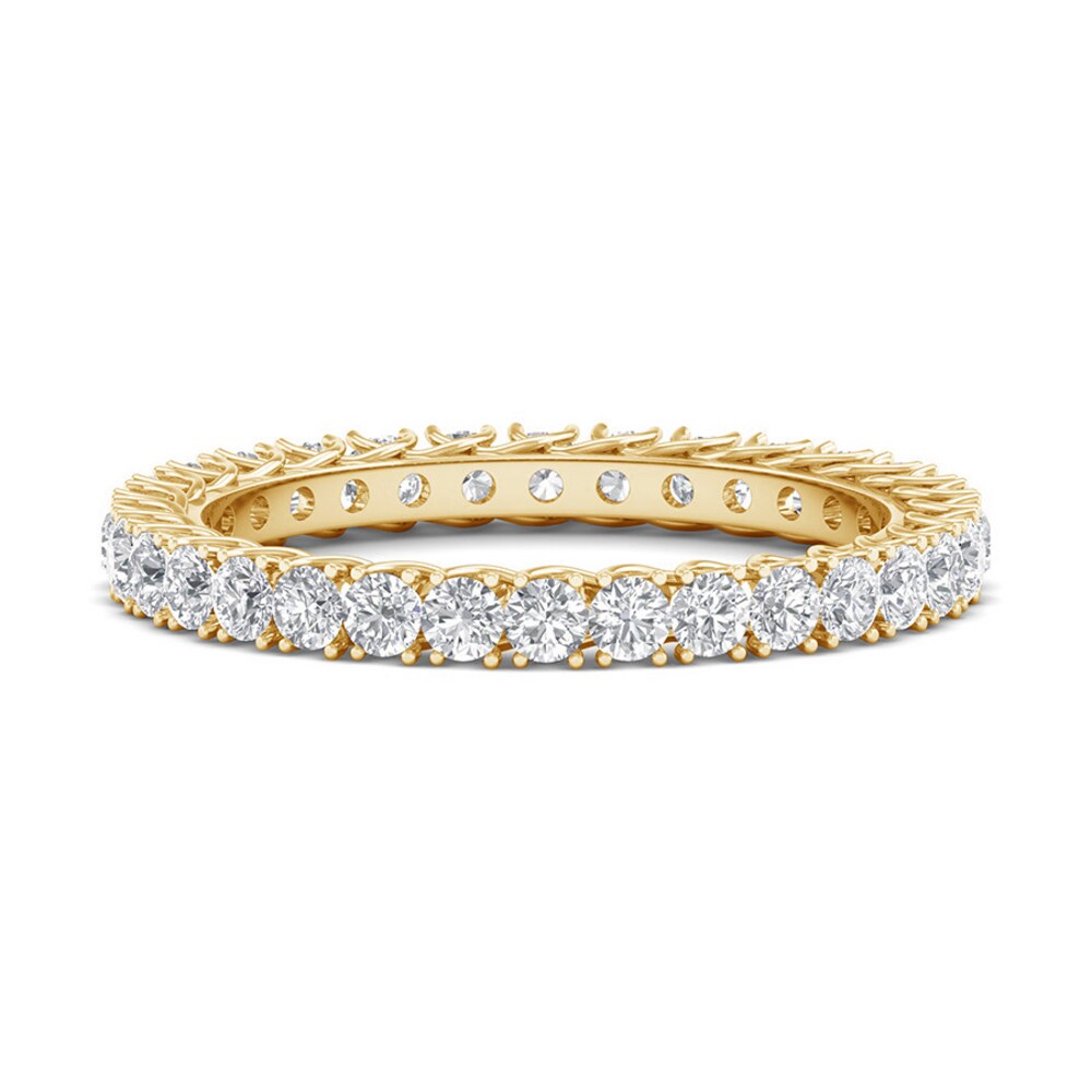 Diamond Eternity Band 1 ct tw Round 14K Yellow Gold TWU1XvsQ Diamond Eternity Band 1 ct tw Round 14K Yellow Gold TWU1XvsQ
