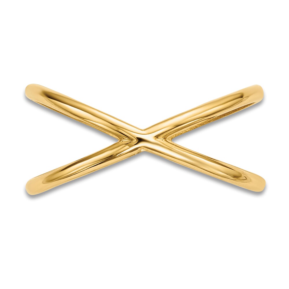 High-Polish Double Ring 14K Yellow Gold TjyxTF9X High-Polish Double Ring 14K Yellow Gold TjyxTF9X