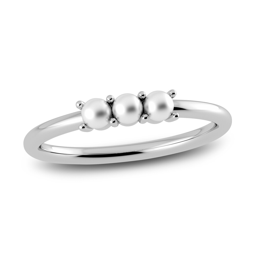 Juliette Maison Cultured Freshwater Pearl Trio Ring 10K White Gold UEwKFyuB Juliette Maison Cultured Freshwater Pearl Trio Ring 10K White Gold UEwKFyuB
