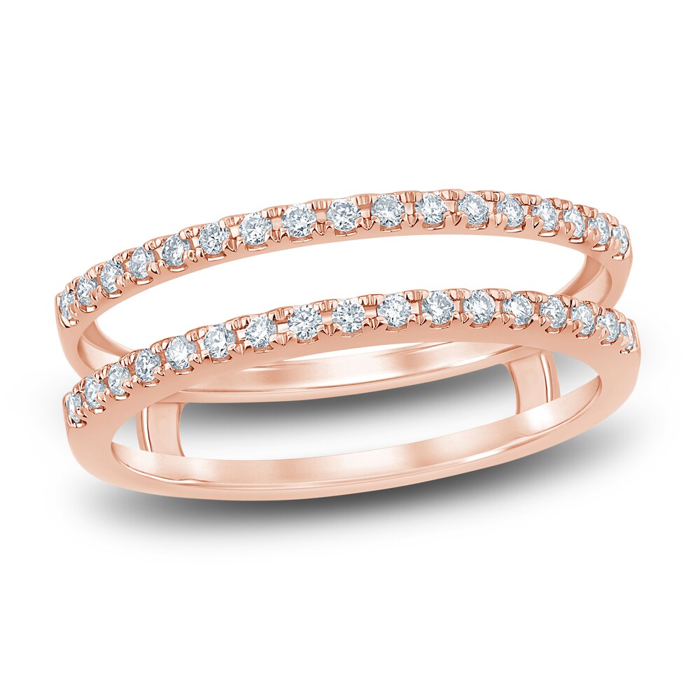 Diamond Enhancer Band 1/4 ct tw Round 14K Rose Gold ULx2WFC2 Diamond Enhancer Band 1/4 ct tw Round 14K Rose Gold ULx2WFC2