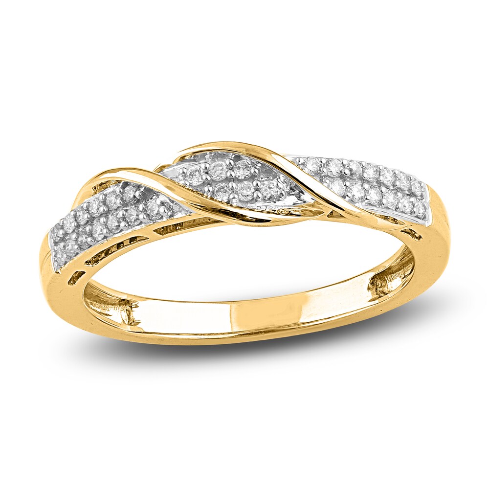 Diamond Anniversary Band 1/6 ct tw Round 14K Yellow Gold UZv4BhmG Diamond Anniversary Band 1/6 ct tw Round 14K Yellow Gold UZv4BhmG
