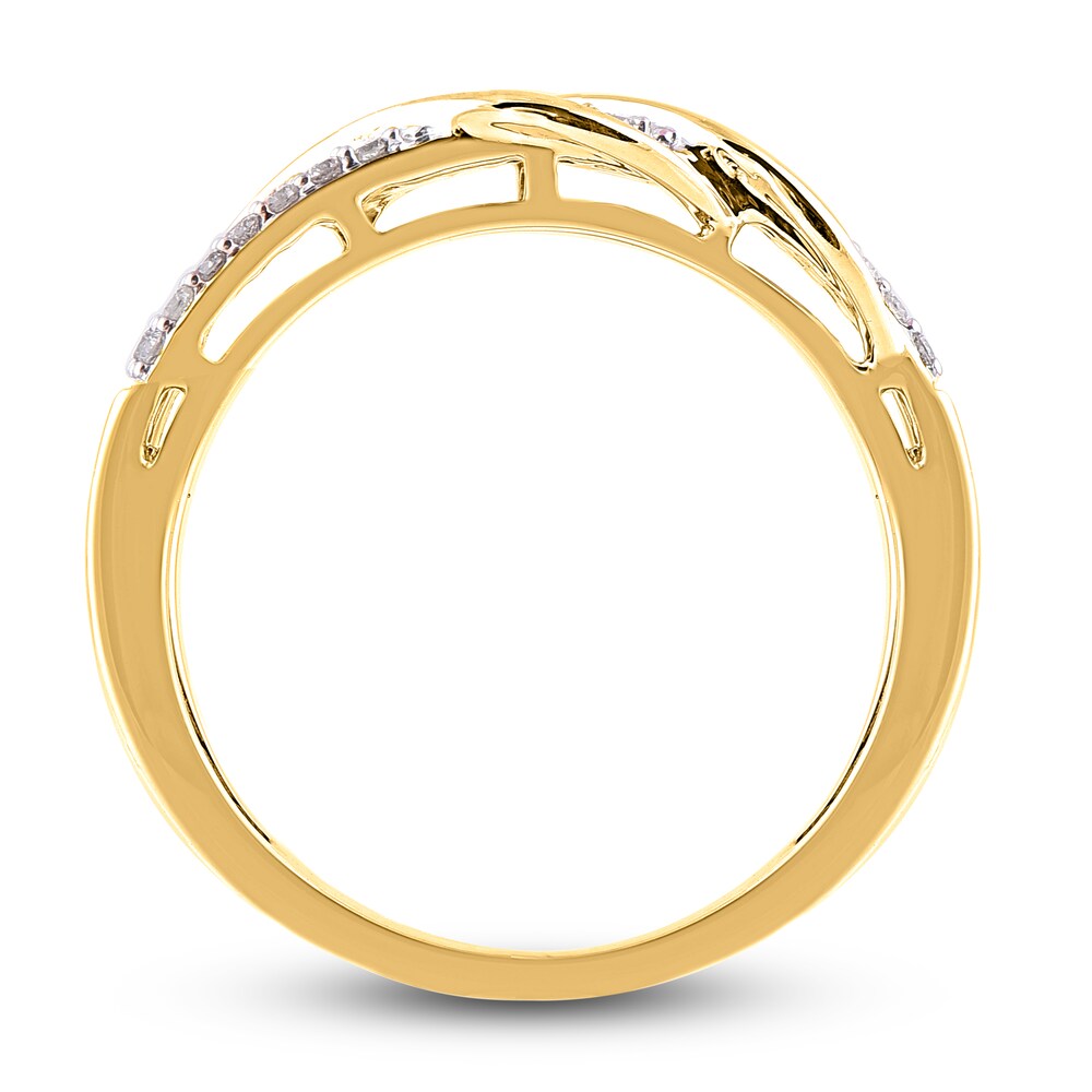 Diamond Anniversary Band 1/6 ct tw Round 14K Yellow Gold UZv4BhmG