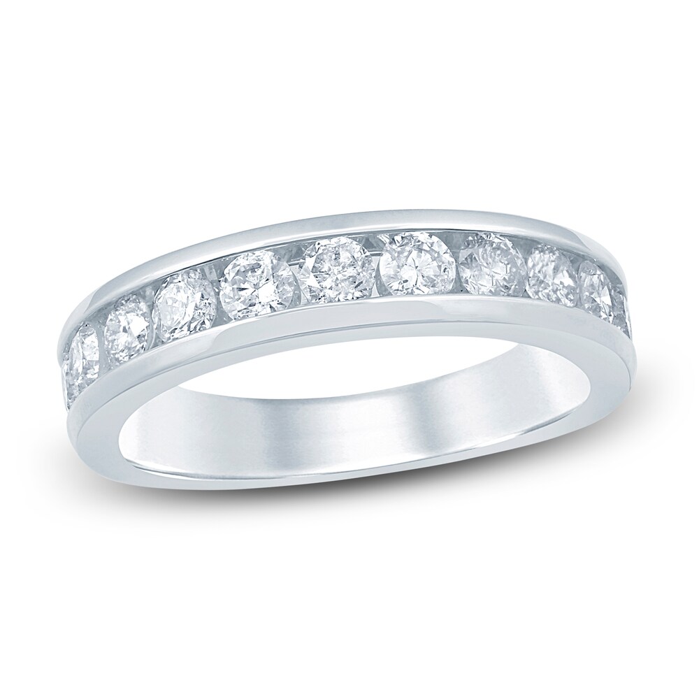 Diamond Anniversary Band 1 ct tw Round 10K White Gold (I2/I) UaxL9hvZ Diamond Anniversary Band 1 ct tw Round 10K White Gold (I2/I) UaxL9hvZ
