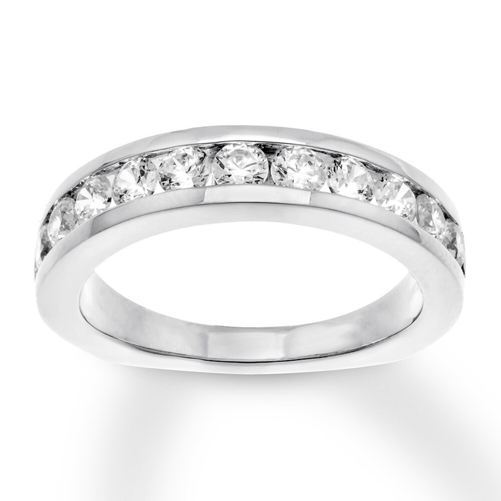 Hearts Desire Diamond Anniversary Band 1 ct tw 18K White Gold UzBsws6G Hearts Desire Diamond Anniversary Band 1 ct tw 18K White Gold UzBsws6G