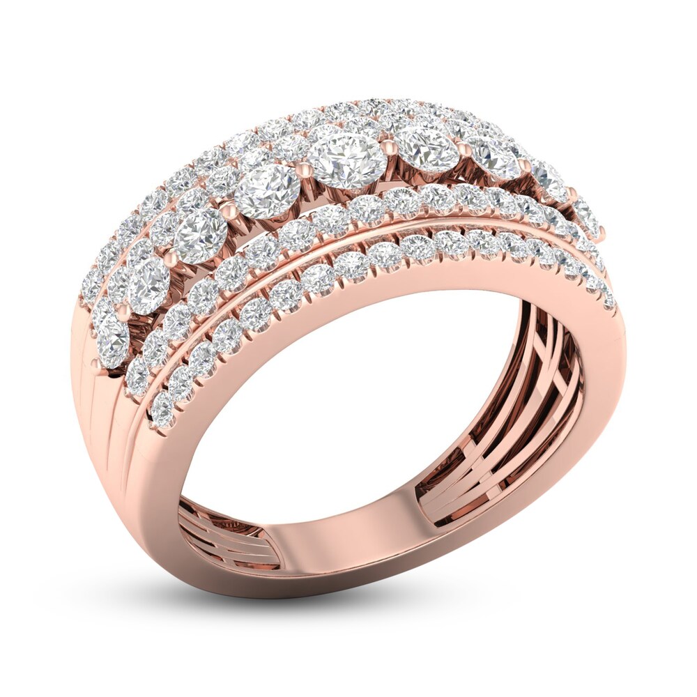 Diamond Ring 1 ct tw Round 10K Rose Gold V0kdlLZe Diamond Ring 1 ct tw Round 10K Rose Gold V0kdlLZe