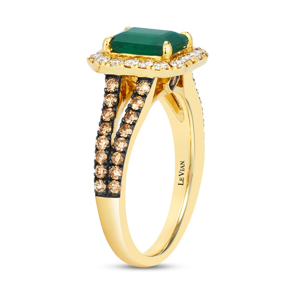 Le Vian Natural Emerald Ring 3/4 ct tw Diamonds 14K Honey Gold V1nv86xO Le Vian Natural Emerald Ring 3/4 ct tw Diamonds 14K Honey Gold V1nv86xO