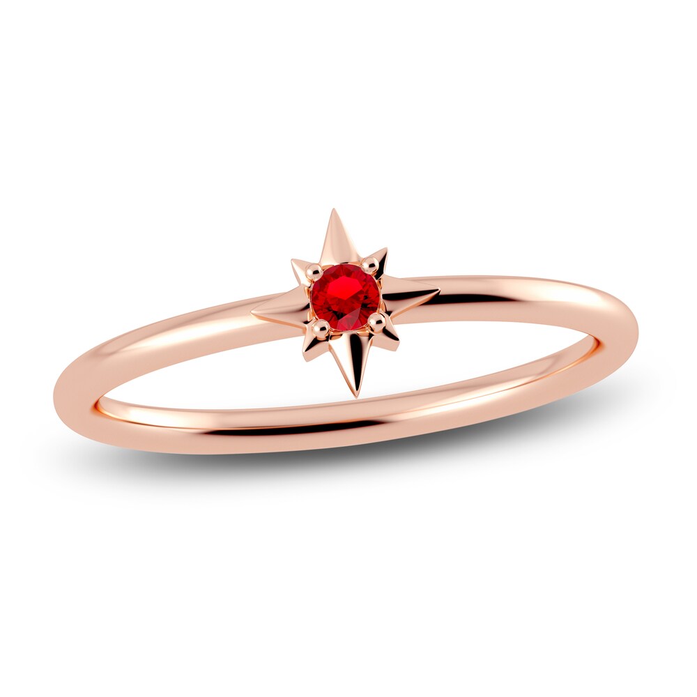 Juliette Maison Natural Ruby Starburst Ring 10K Rose Gold VD7gbjsv Juliette Maison Natural Ruby Starburst Ring 10K Rose Gold VD7gbjsv