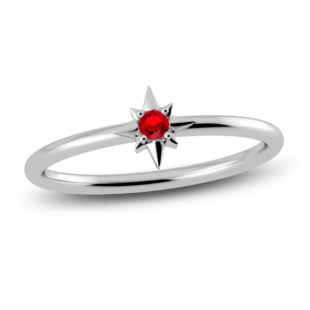 Juliette Maison Natural Ruby Starburst Ring 10K White Gold VFvXj92f Juliette Maison Natural Ruby Starburst Ring 10K White Gold VFvXj92f