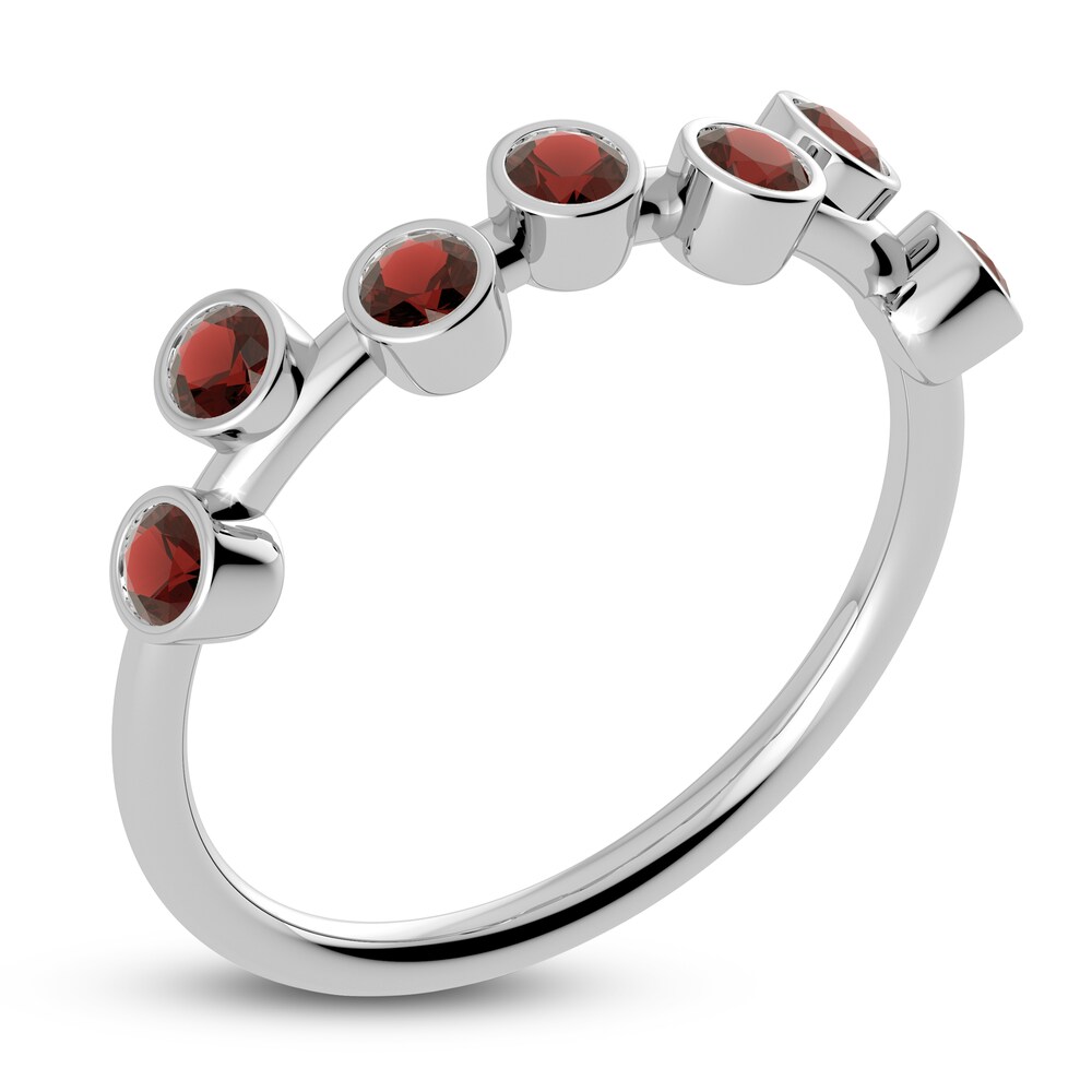 Juliette Maison Natural Garnet Ring 10K White Gold VTU3qeoq Juliette Maison Natural Garnet Ring 10K White Gold VTU3qeoq