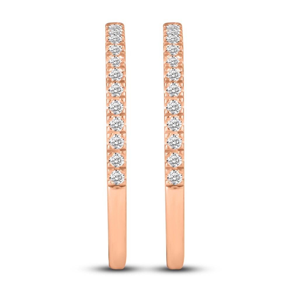 Diamond Double Wedding Band Set 1/4 ct tw 14K Rose Gold VTfnniL6 Diamond Double Wedding Band Set 1/4 ct tw 14K Rose Gold VTfnniL6