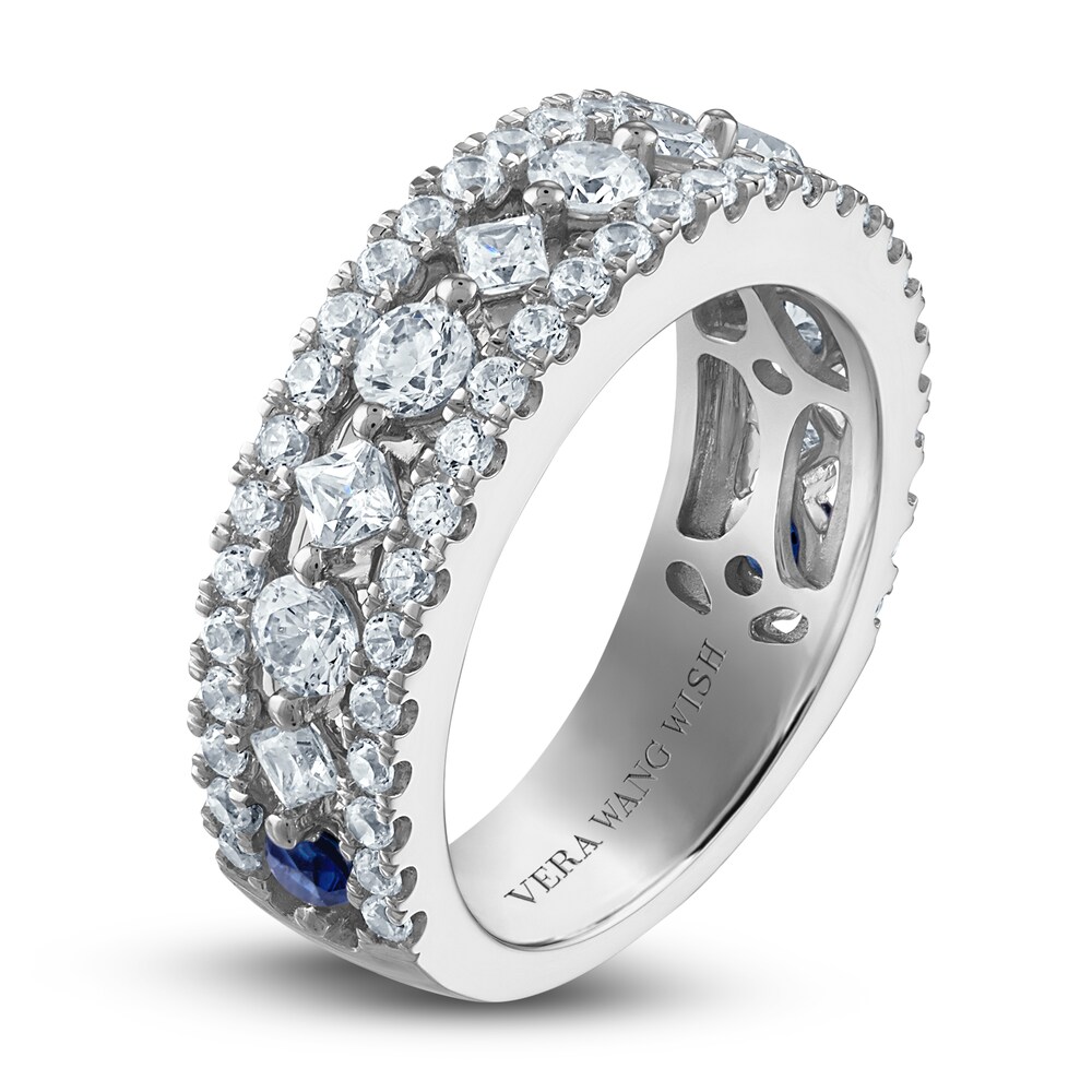 Vera Wang WISH Lab-Created Diamond Anniversary Band 1-1/2 ct tw Round/Princess 14K White Gold VlmqAKVn Vera Wang WISH Lab-Created Diamond Anniversary Band 1-1/2 ct tw Round/Princess 14K White Gold VlmqAKVn