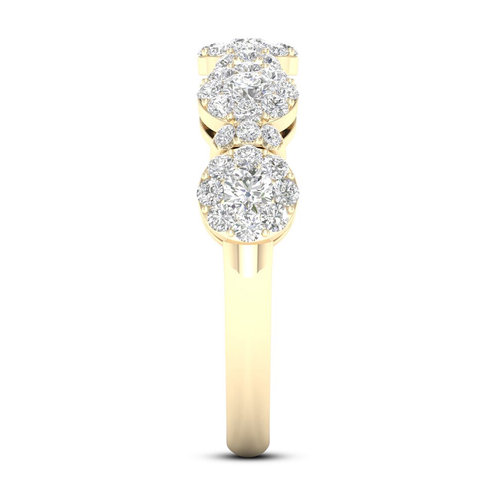 Diamond Anniversary Ring 3/4 ct tw 10K Yellow Gold VpsLf6w4 Diamond Anniversary Ring 3/4 ct tw 10K Yellow Gold VpsLf6w4