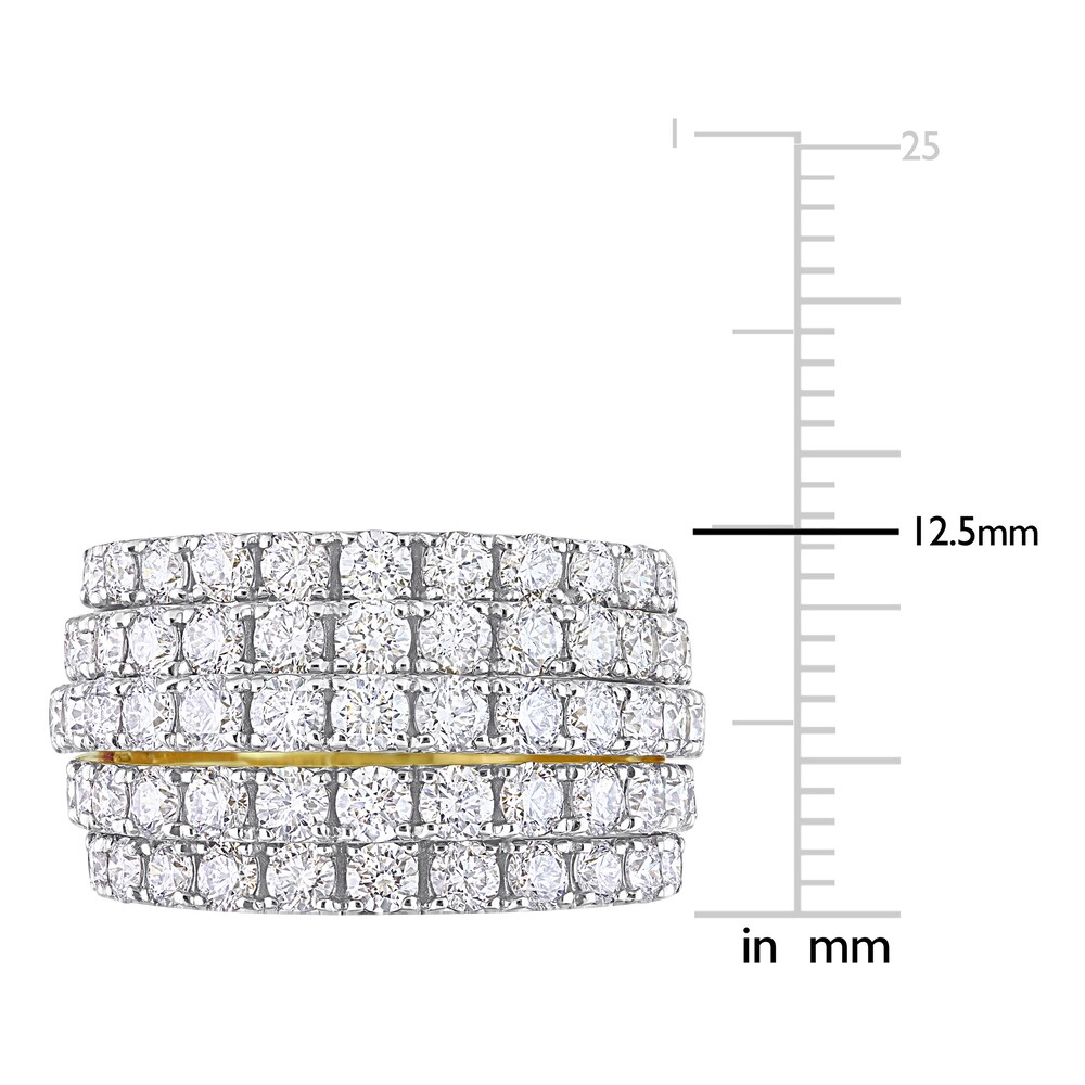Diamond Coil Ring 3-1/10 ct tw Round 14K Yellow Gold Vw478U8u Diamond Coil Ring 3-1/10 ct tw Round 14K Yellow Gold Vw478U8u