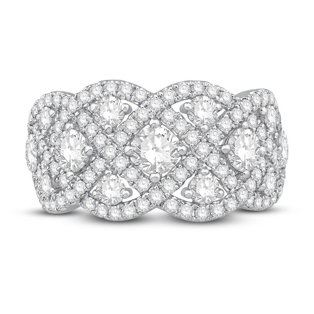 Diamond Ring 2 ct tw Round 14K White Gold W3U83UME Diamond Ring 2 ct tw Round 14K White Gold W3U83UME