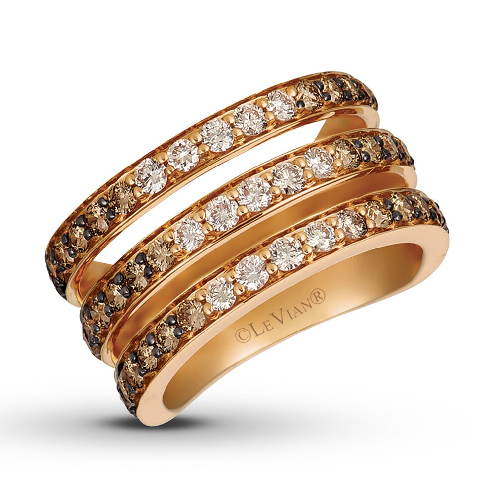 Le Vian Chocolate Ombre Ring 1-3/4 ct tw Diamonds 14K Gold Wdii01Rf Le Vian Chocolate Ombre Ring 1-3/4 ct tw Diamonds 14K Gold Wdii01Rf