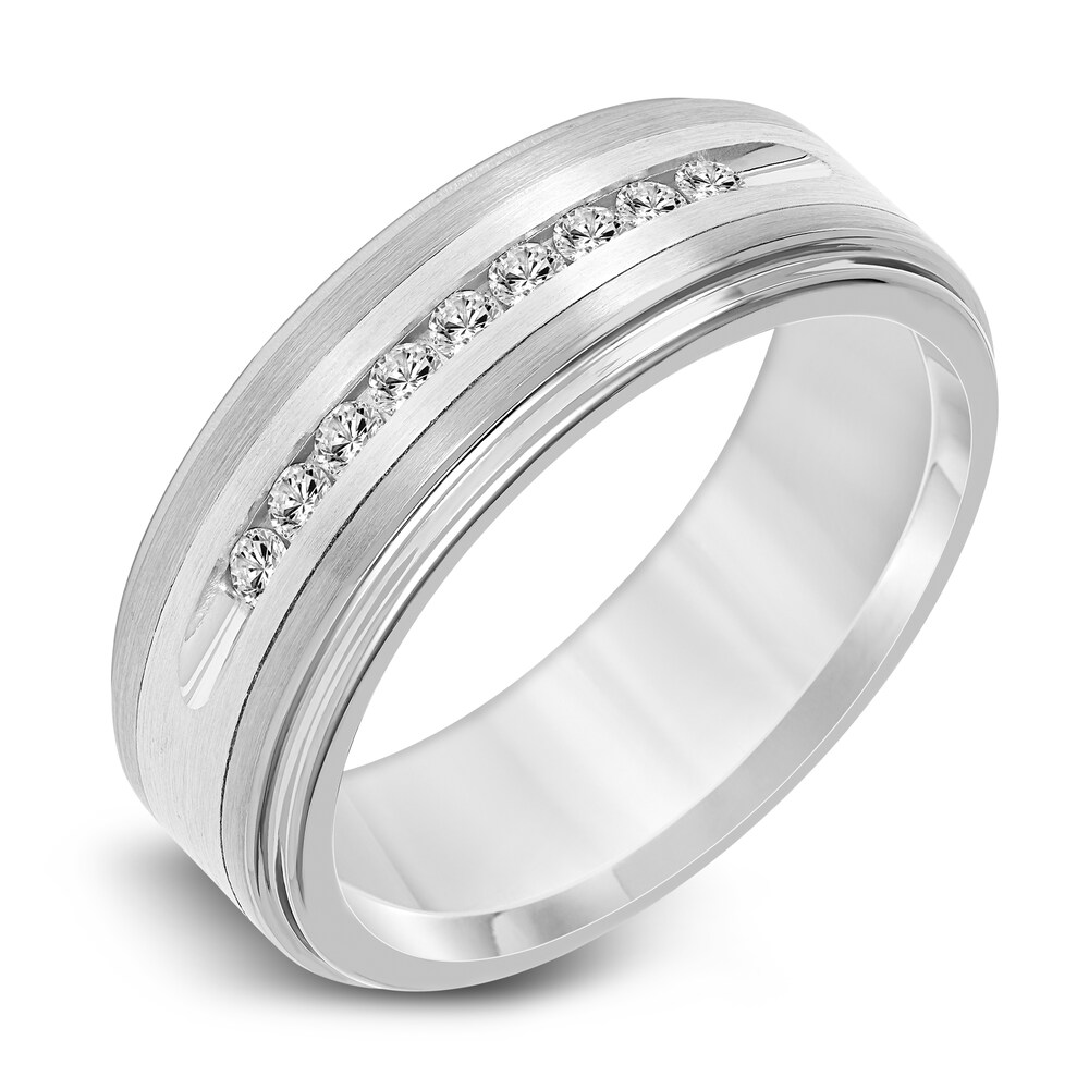 Diamond Wedding Band 1/4 ct tw Round Gray Tungsten WeD9P8OL Diamond Wedding Band 1/4 ct tw Round Gray Tungsten WeD9P8OL