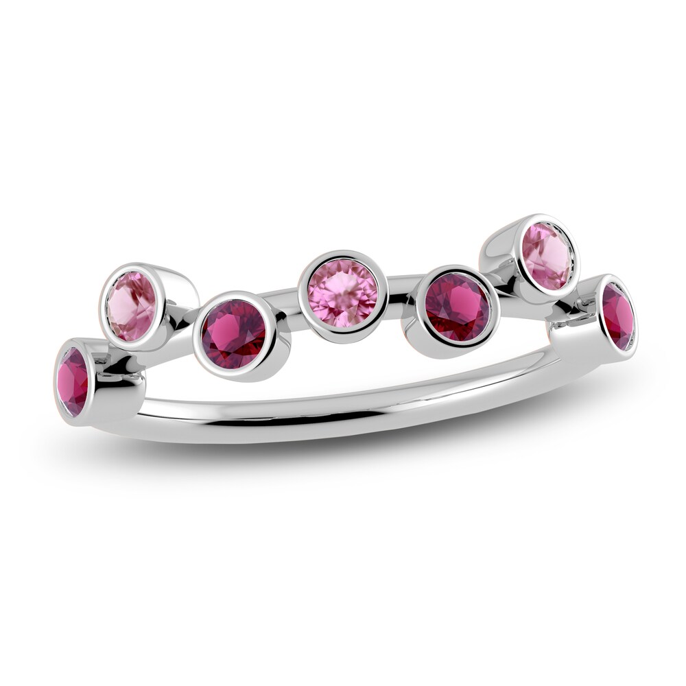 Juliette Maison Natural Pink Tourmaline & Natural Rhodolite Garnet Ring 10K White Gold WpqjOFIx Juliette Maison Natural Pink Tourmaline & Natural Rhodolite Garnet Ring 10K White Gold WpqjOFIx