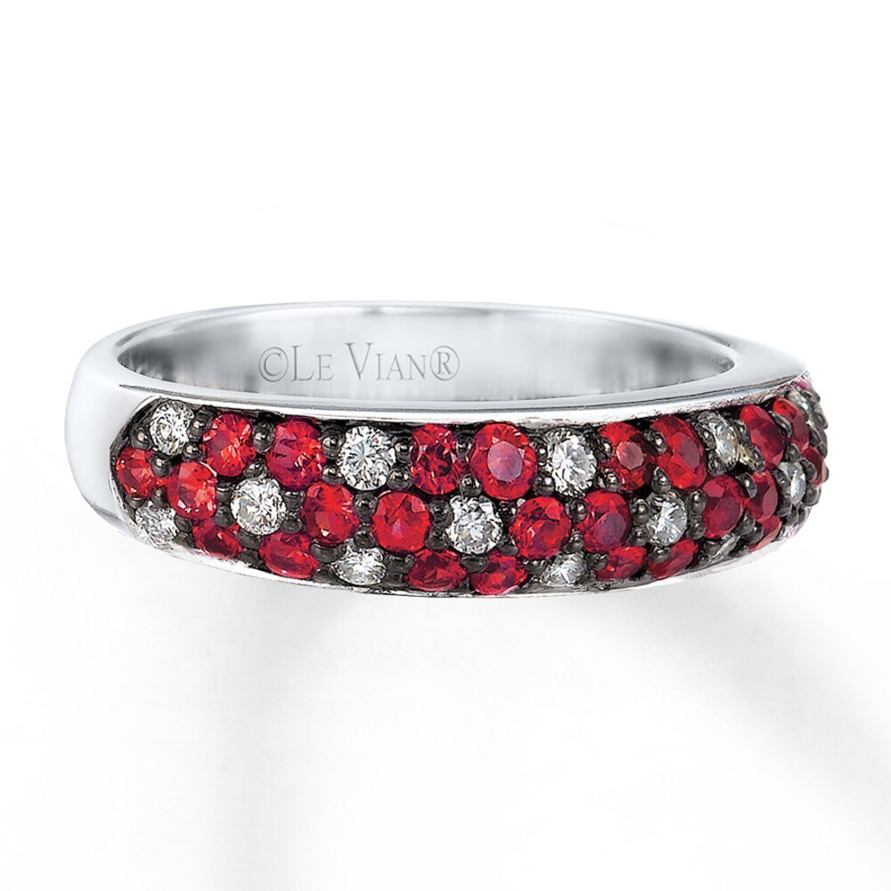 Le Vian Ruby Ring 1/5 ct tw Diamonds 14K Vanilla Gold XPYU5nit Le Vian Ruby Ring 1/5 ct tw Diamonds 14K Vanilla Gold XPYU5nit