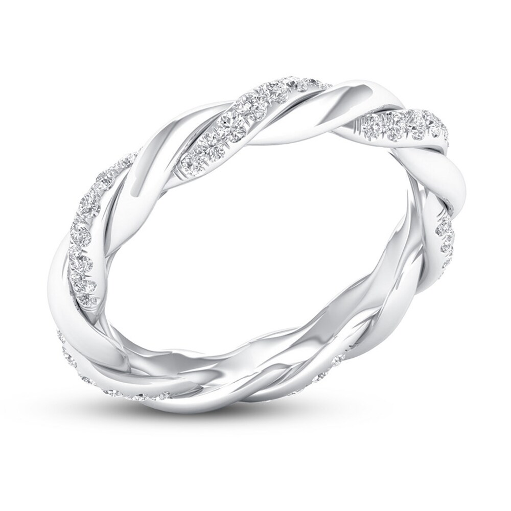 Diamond Eternity Band 3/8 ct tw Round 14K White Gold Xa074FkS Diamond Eternity Band 3/8 ct tw Round 14K White Gold Xa074FkS