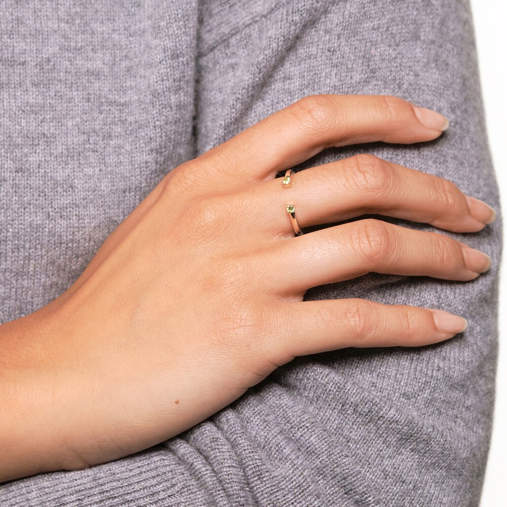 Juliette Maison Natural Garnet Cuff Ring 10K Rose Gold XiKTNiBE Juliette Maison Natural Garnet Cuff Ring 10K Rose Gold XiKTNiBE