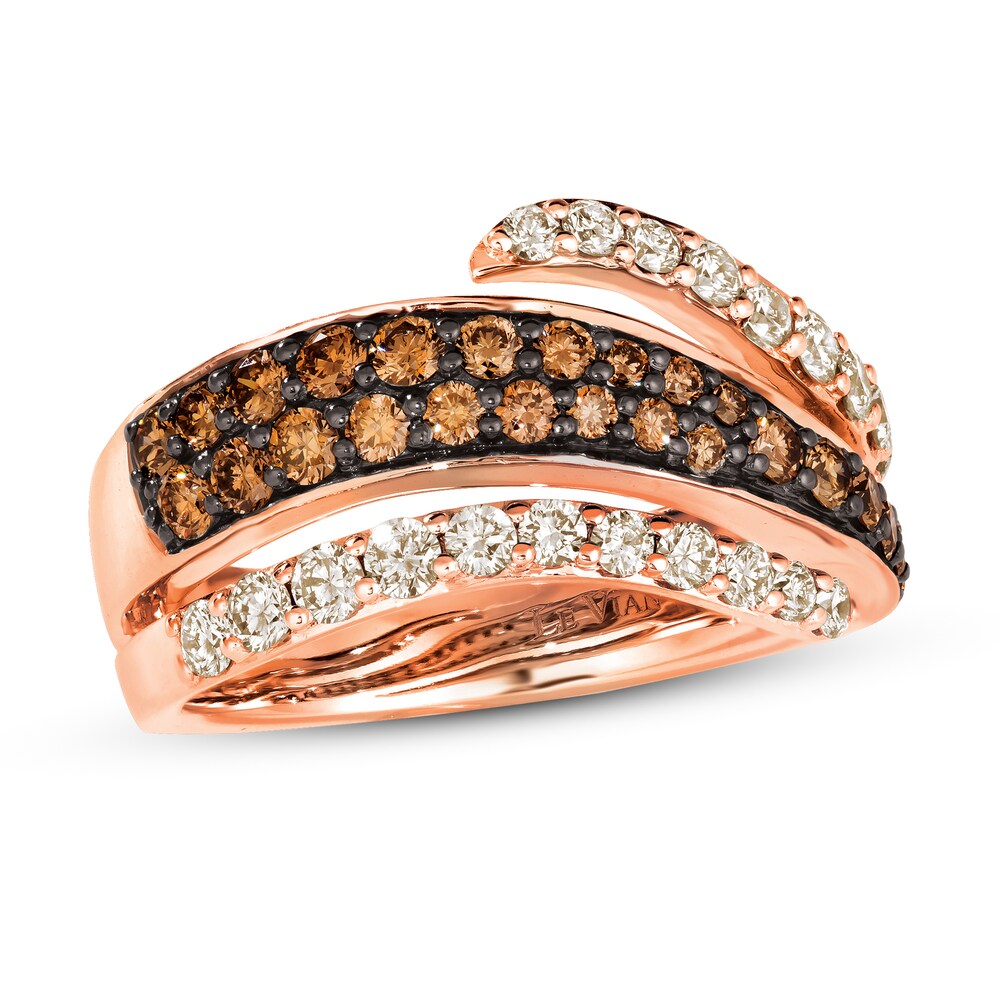 Le Vian Chocolate Diamond Ring 1-1/4 ct tw 14K Strawberry Gold Xyp7C4SE Le Vian Chocolate Diamond Ring 1-1/4 ct tw 14K Strawberry Gold Xyp7C4SE
